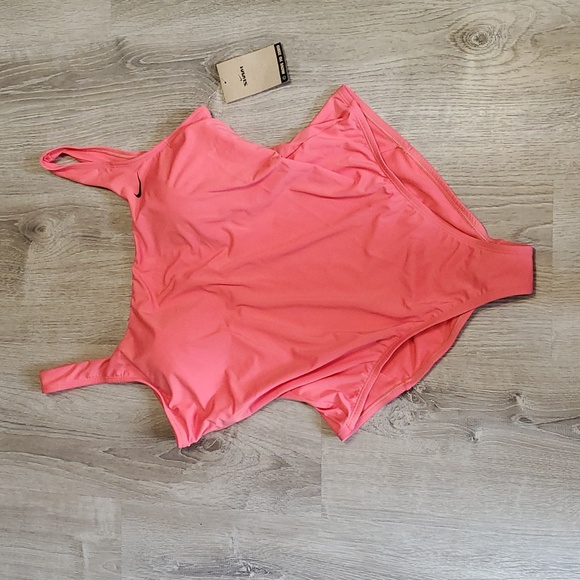 Nike Sea Coral U-Back One-Piece Bathing Suit XXL - Picture 3 of 6